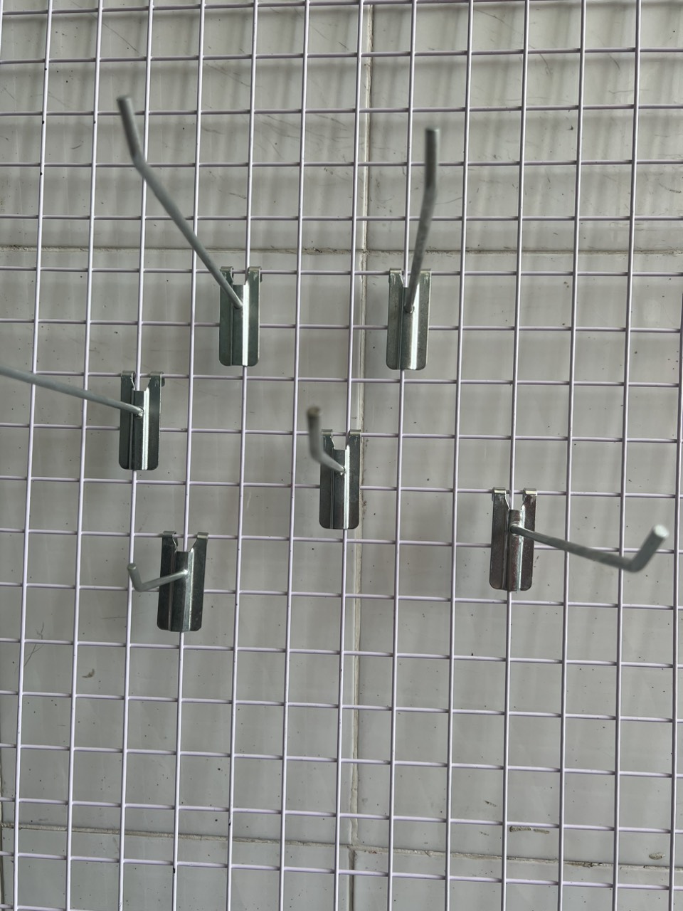 (COMBO 10 cái ) Tay cài lưới sắt ,móc treo đồ --DÀI 10cm