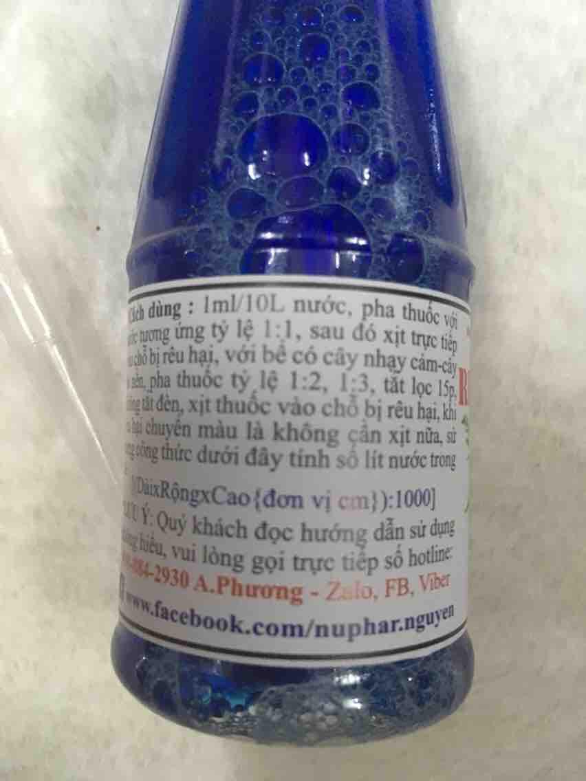 [HCM]Diệt rêu hại cho bể tép hồ thuỷ sinh Remove BBA Nuphar