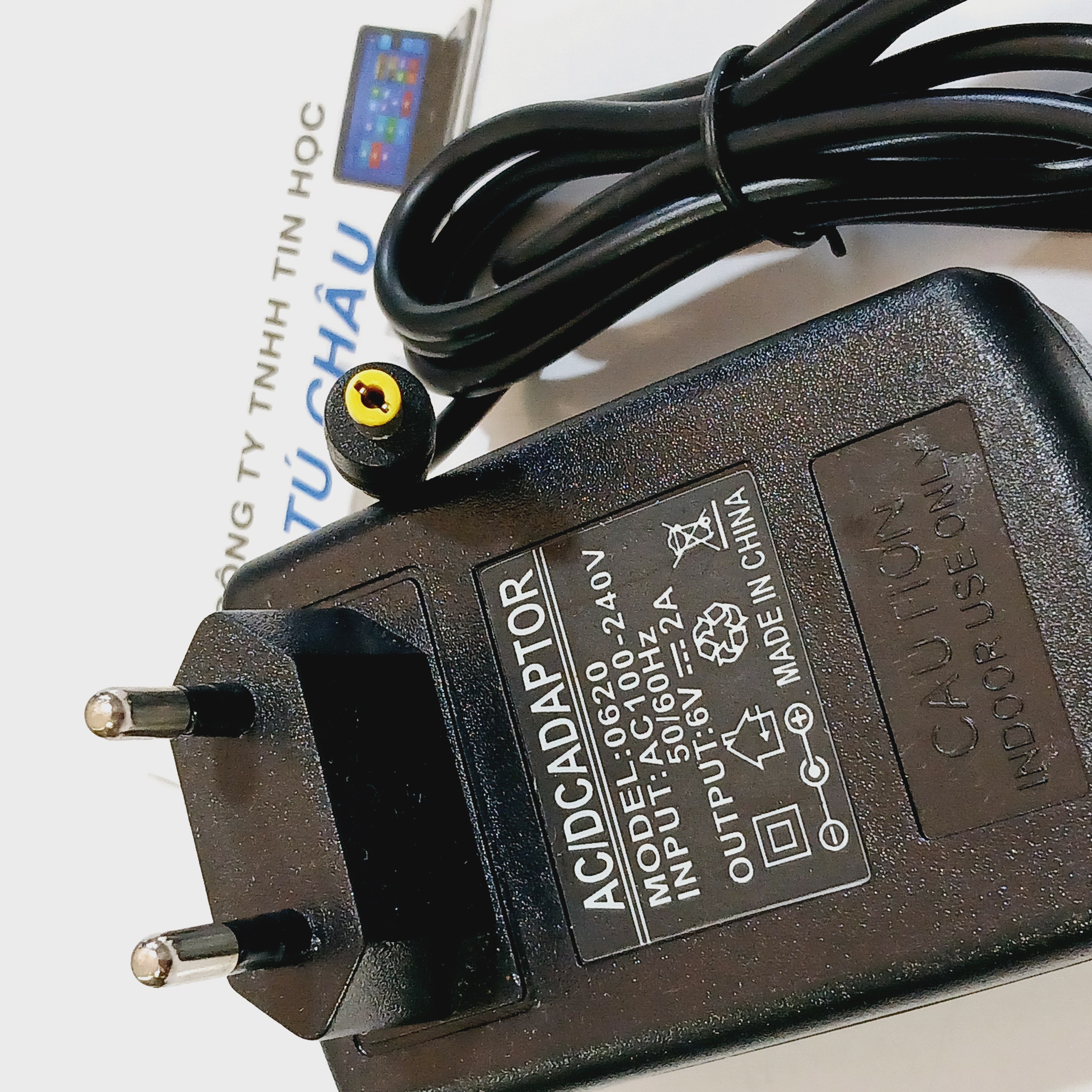 Adapter DC 6V - 2A ( Đầu cắm 4.0mm x 1.7mm)