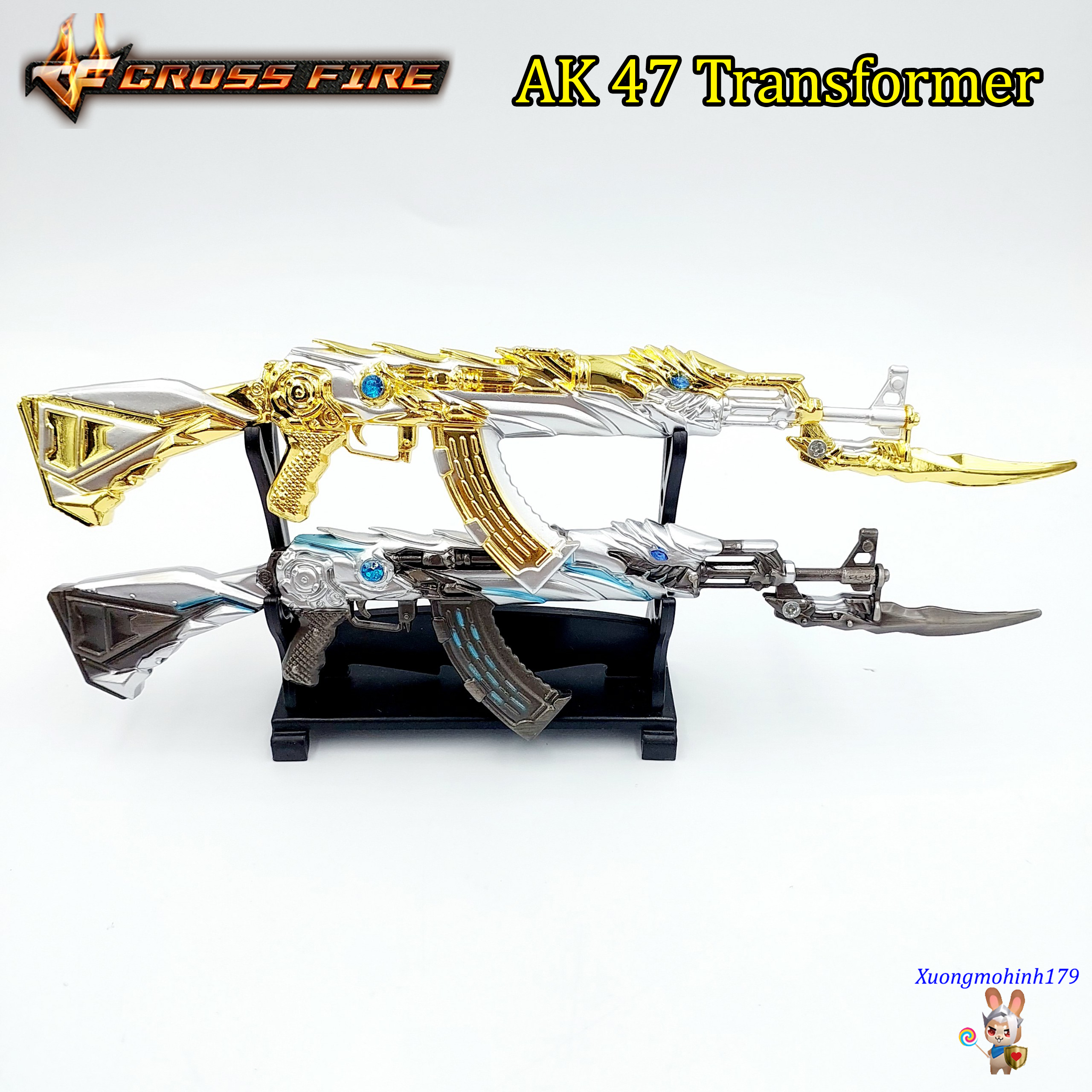 Mô hình sưu tầm Đột Kích AK Transformer VIP Crossfire
