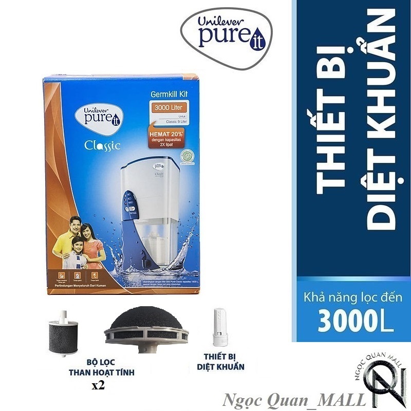 Bộ lọc thay thế unilever Pureit Classic 9 Lít