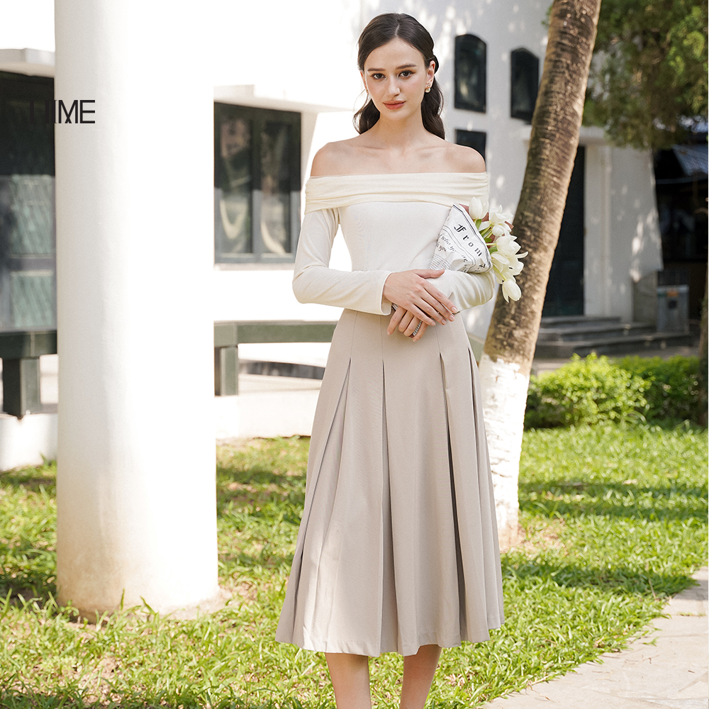 Áo thun trễ vai HIME H363BF1A2323