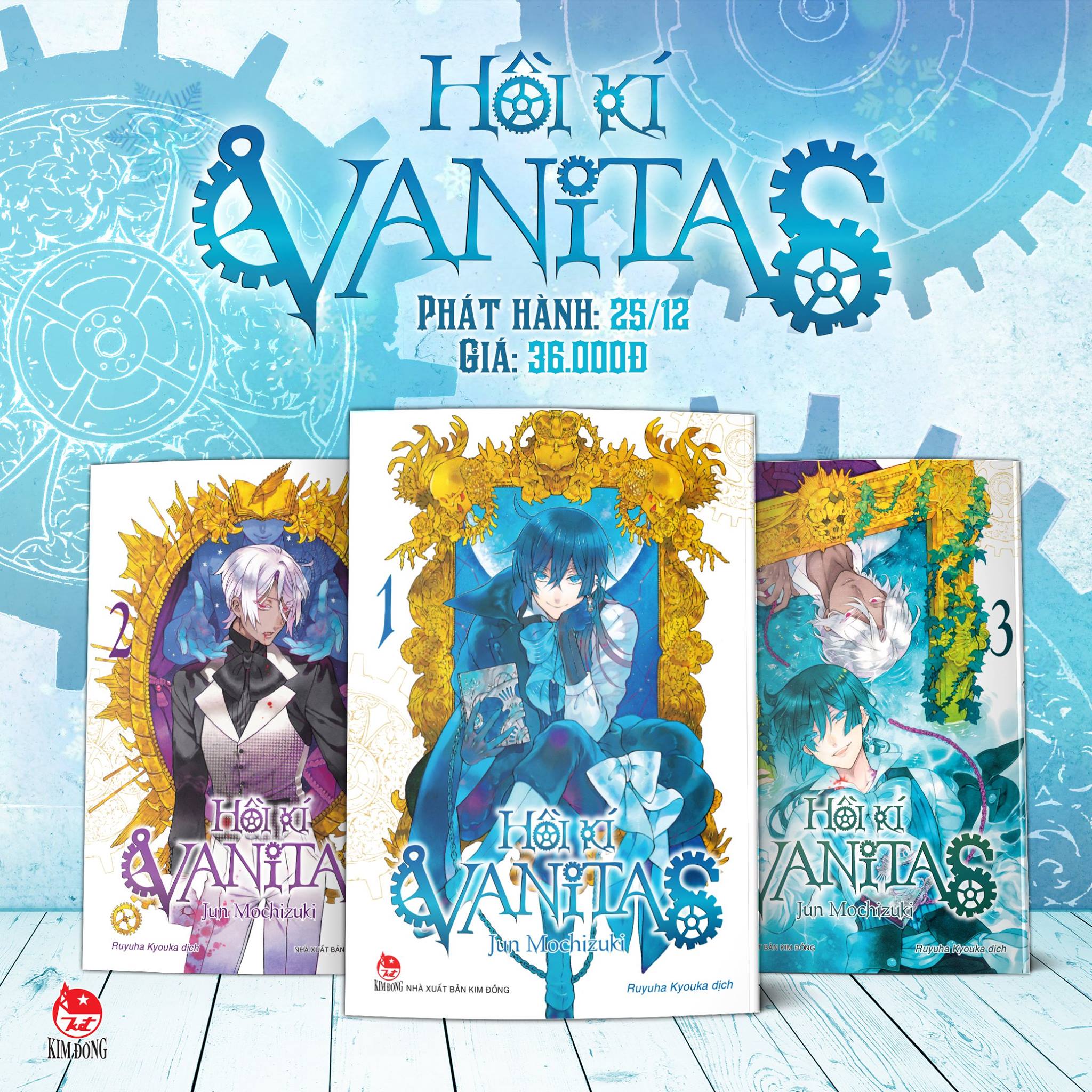 Combo Hồi kí Vanitas 1-9 full seal