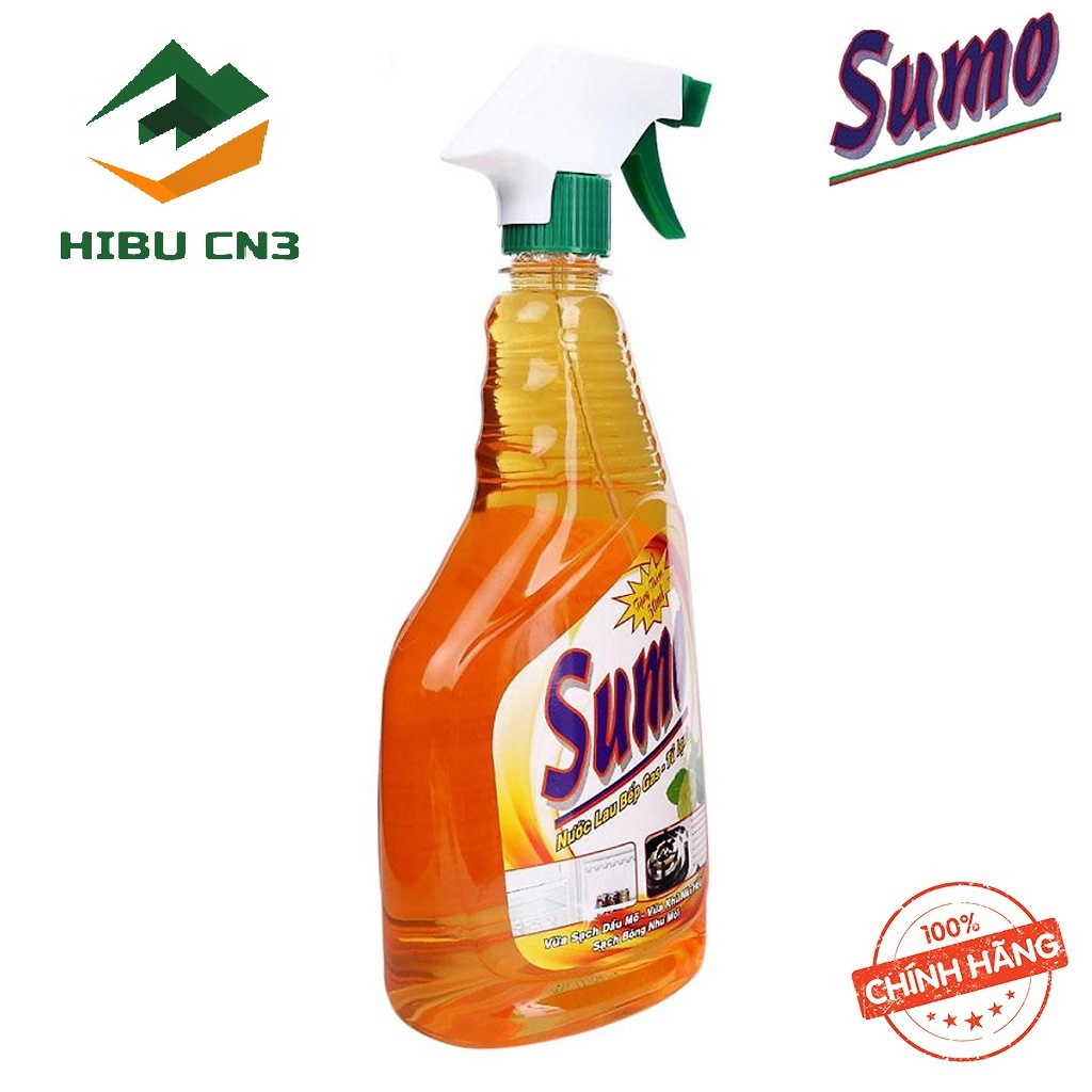 [HCM]Chai Nước Lau Bếp Gas -Tủ Lạnh Sumo 800ml