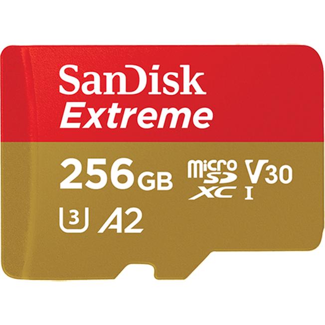 Thẻ nhớ Micro SD Sandisk Extreme A2 256GB 4K 160MB/s