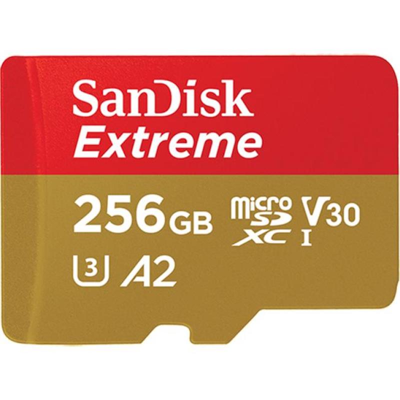 Thẻ nhớ Micro SD Sandisk Extreme A2 256GB U3 4K 160MB/s