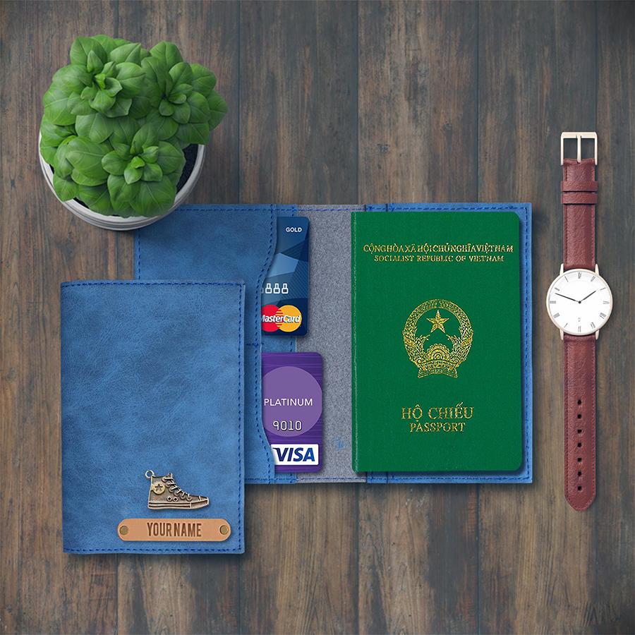 Ví Da Đựng Passport (Khắc tên theo yêu cầu)