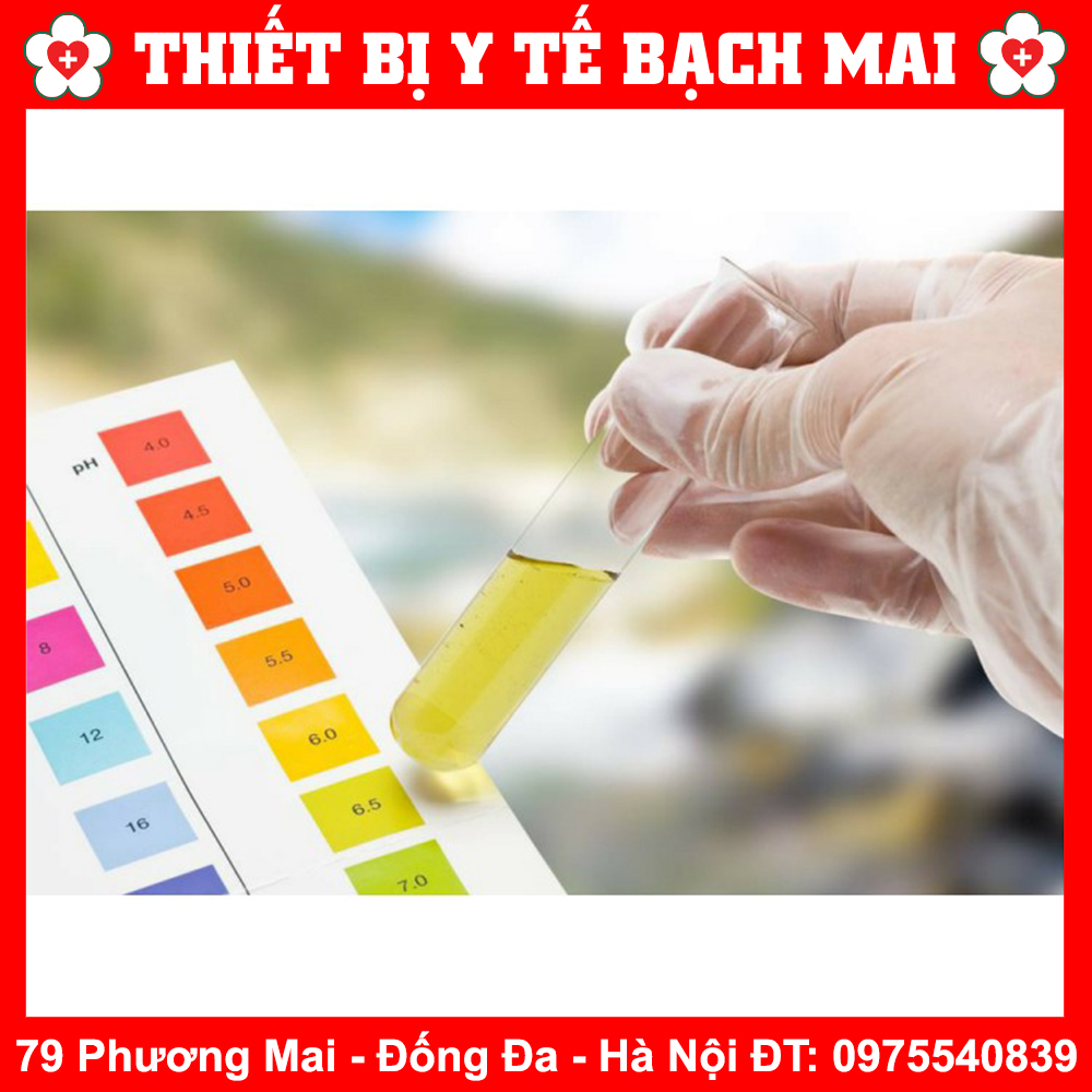 Giấy Quỳ Tím Thử Độ PH Gói 80 Miếng
