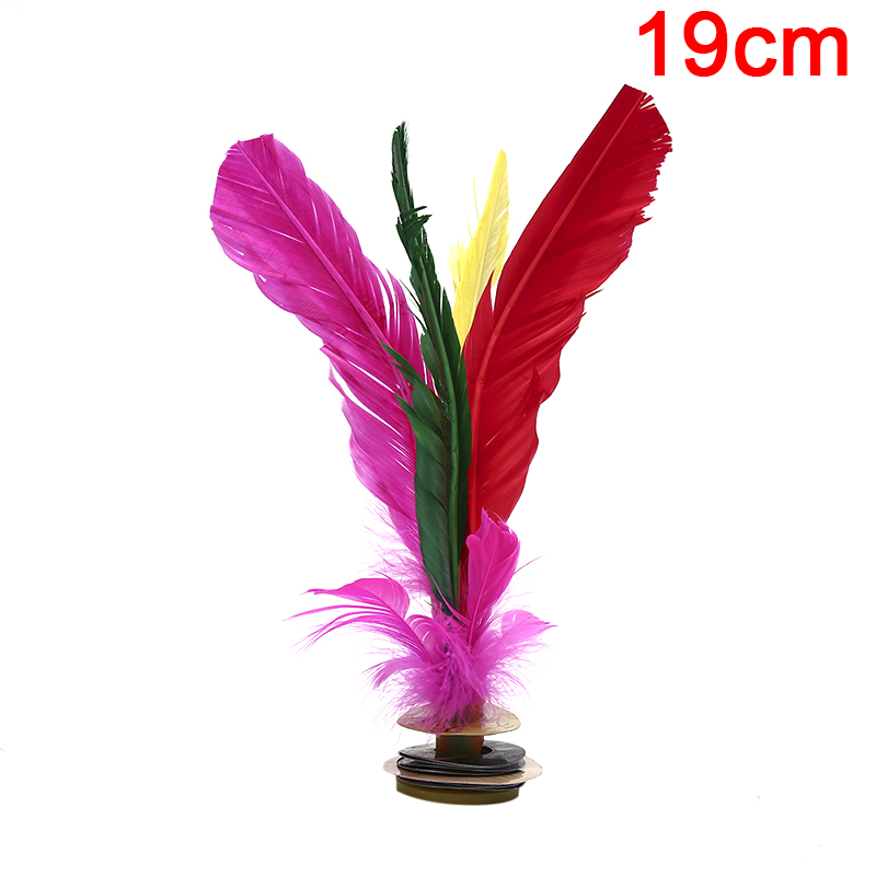 Fashion Tay quay chân bóng đá jianzi Trung Quốc quả cầu lông lông ngỗng lạ mắt tập thể dục