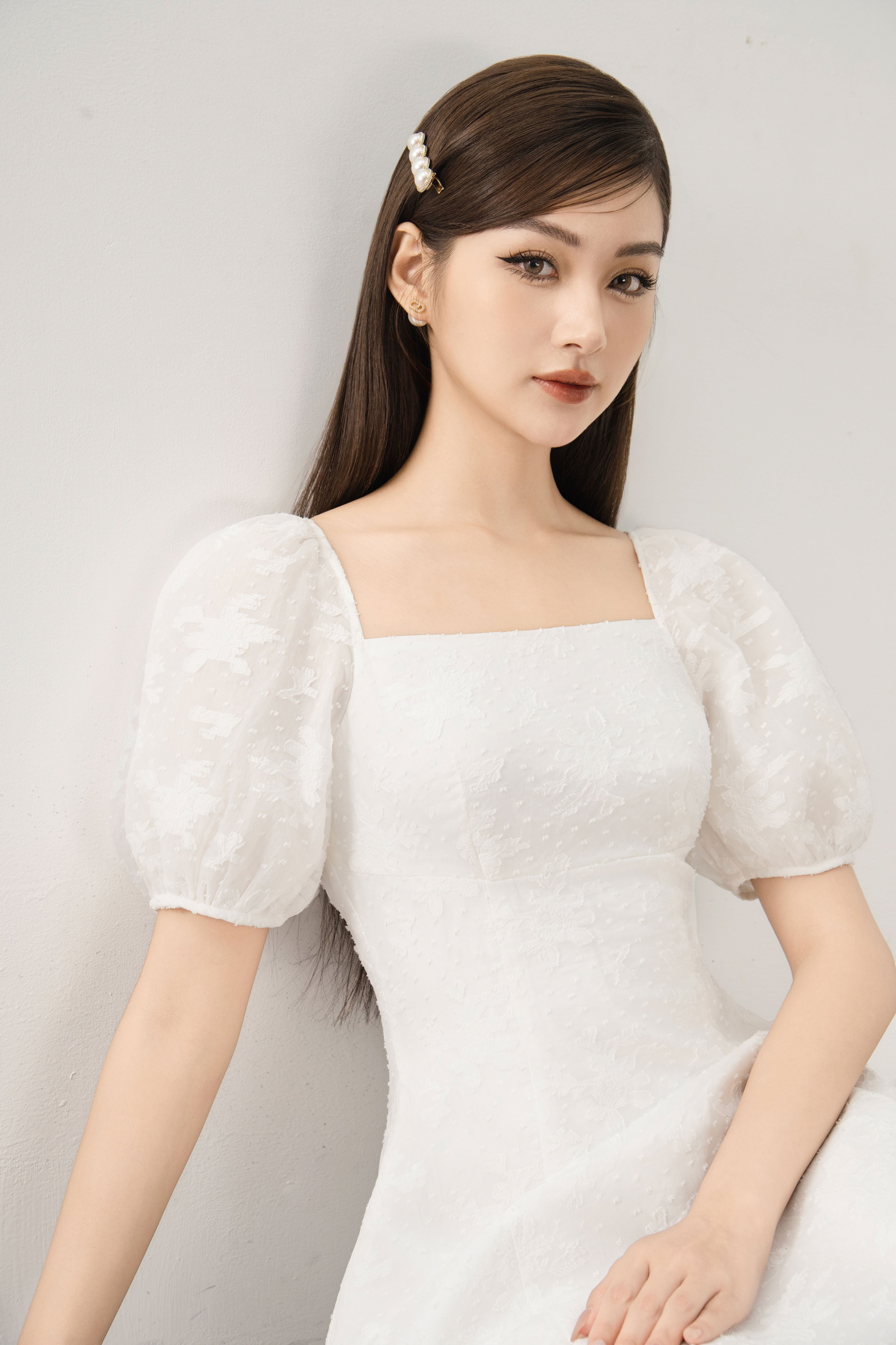Voucher siêu sale 15% OLV - Đầm Kylee Lace Dress