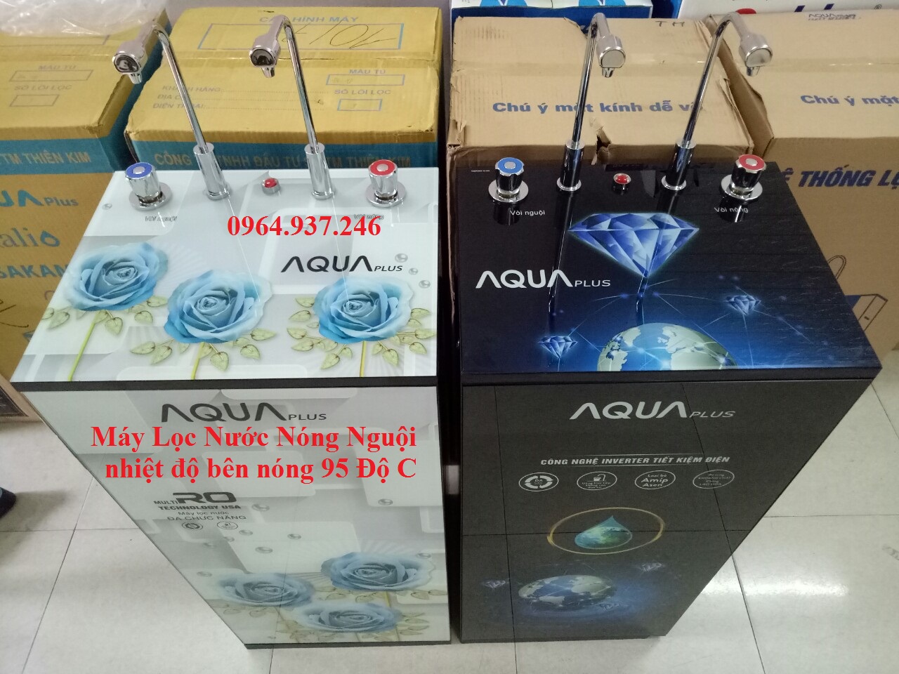 Máy Lọc Nước RO AQUA Plus 9, 10, 11 Cấp lọc