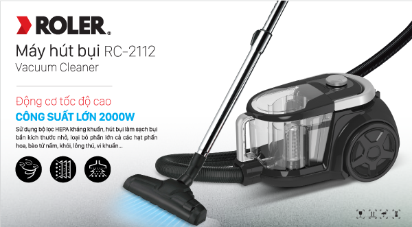 Máy hút bụi Roler RC-2112