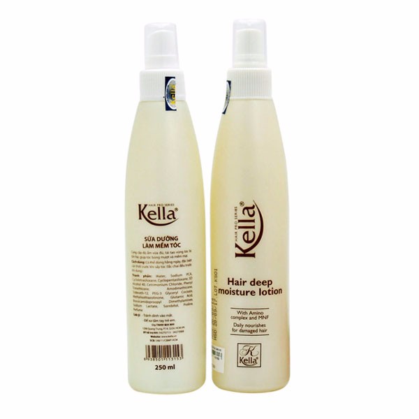 Xịt dưỡng mềm tóc kella - 122