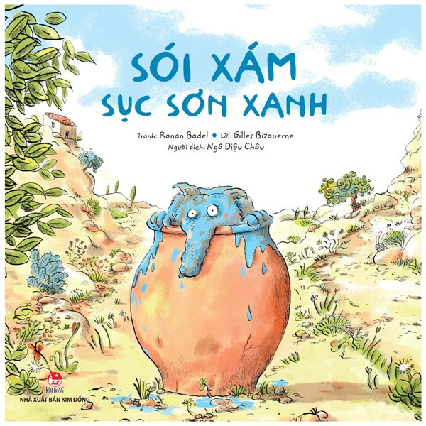 Fahasa - sói xám sục sơn xanh
