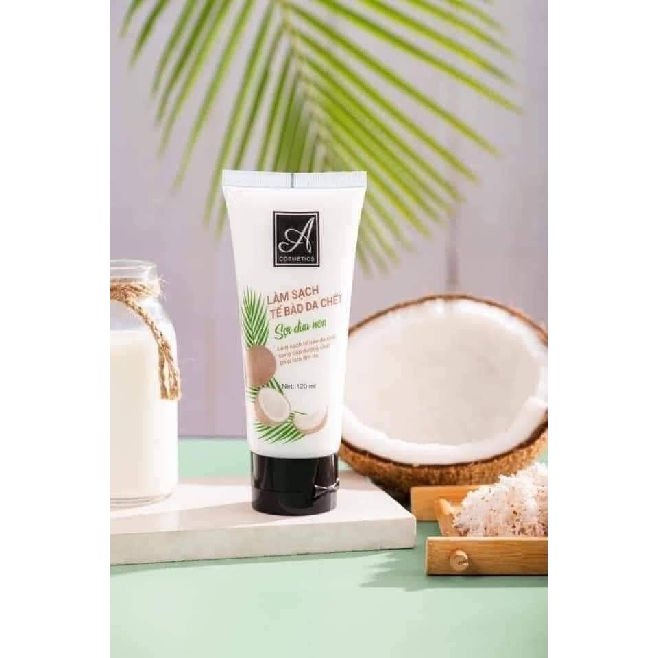 Tẩy Tế Bào Chết Sợi Dừa Non A Cosmetic 120Ml.