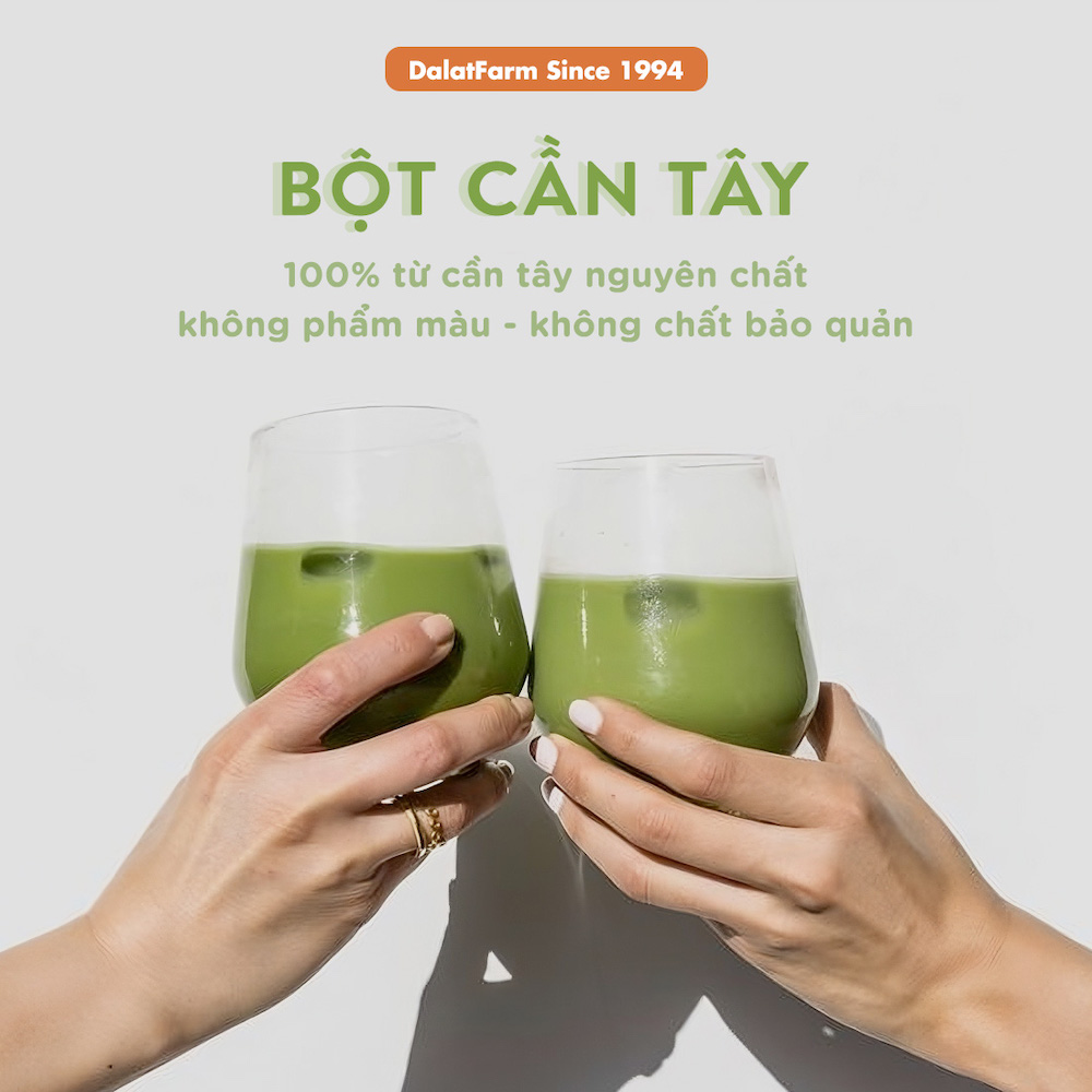 Bột Cần Tây Dalat Farm - Hộp 110Gr