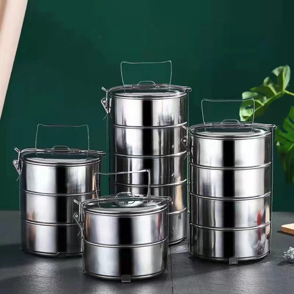 Camen, Cặp Lồng Đựng Cơm Inox 304 Không Gỉ
