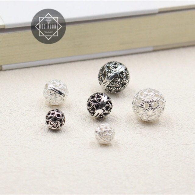 Charm bi bạc tròn - mh400