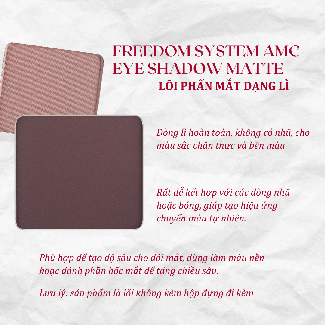 Phấn mắt dạng lì Inglot Eye Shadow Matte (2,7g)