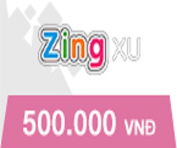 Thẻ game zing 500.000 vnđ& phí chuyển