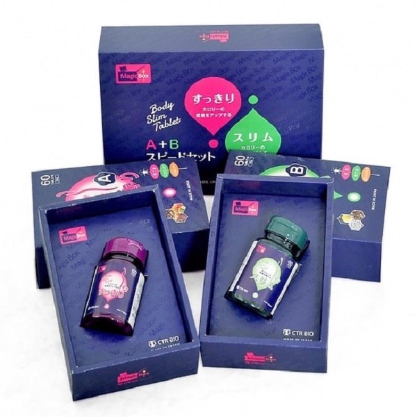 Viên Giảm Cân Nhật Bản A+B / Giảm Cân AB (Set cả A và B)