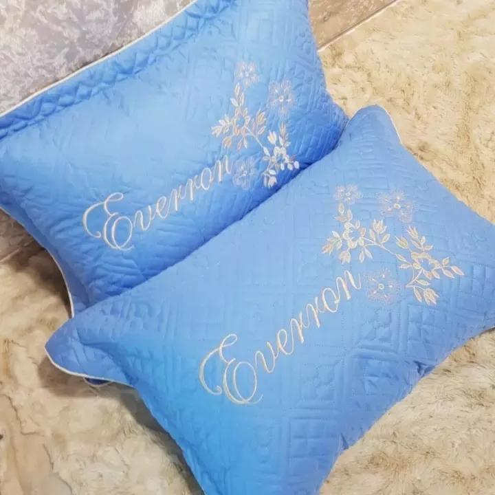 COM BO 2 VỎ ÁO GỐI MÀU CỐM CHƯA BAO GỒM RUỘT