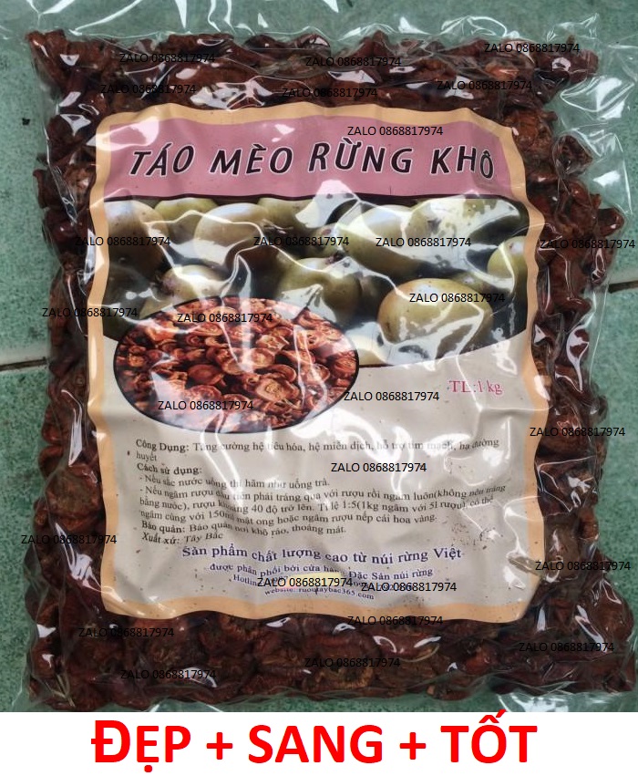 6KG TÁO MÈO NỘI SƠN RỪNG SẤY -TRỊ KHÓ TIÊU - NHIỄM MỞ - XƯƠNG KHỚP - SUY NHƯỢC -MẤT NGỦ ..VV - VIP TM 1.4