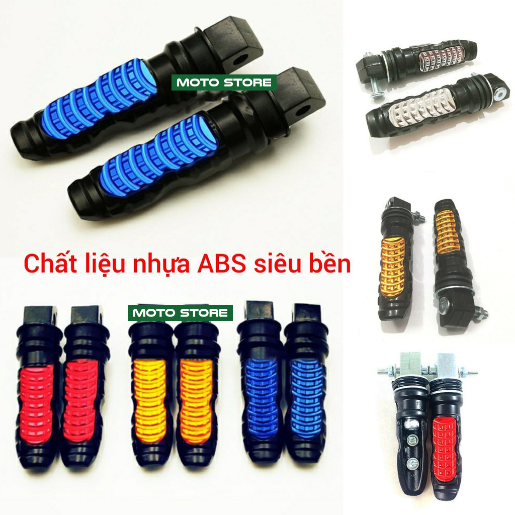 Để chân sau xe máy Biker kiểu dáng thời trang cá tính (1 đôi)