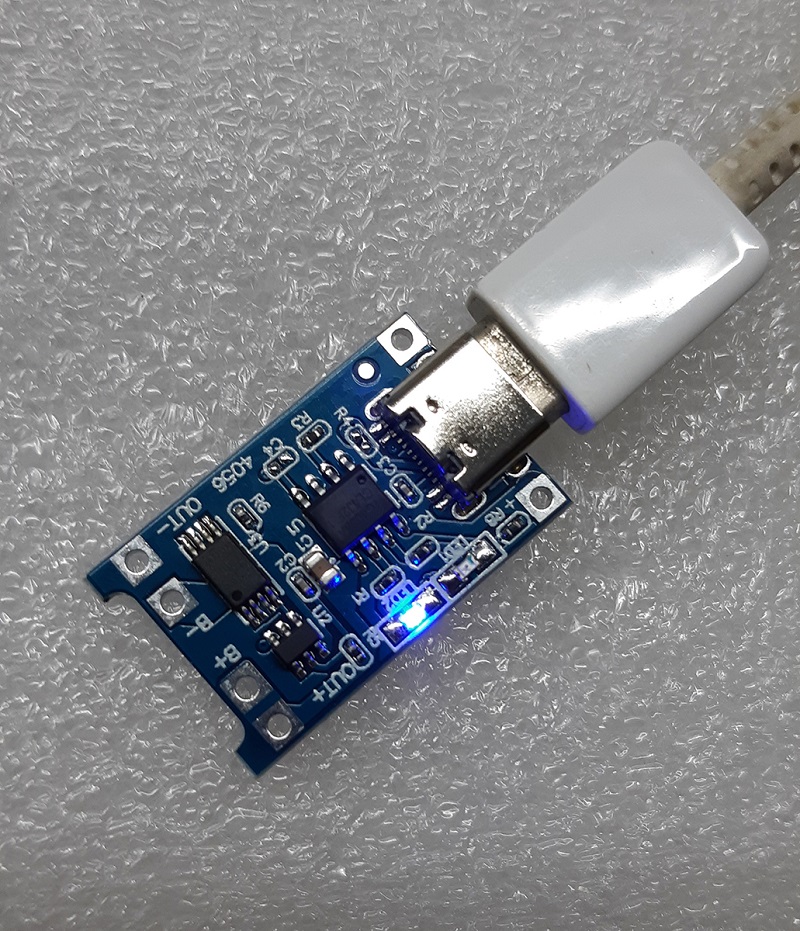 Mạch sạc pin lithium-ion TP4056 có bảo vệ - USB Type C