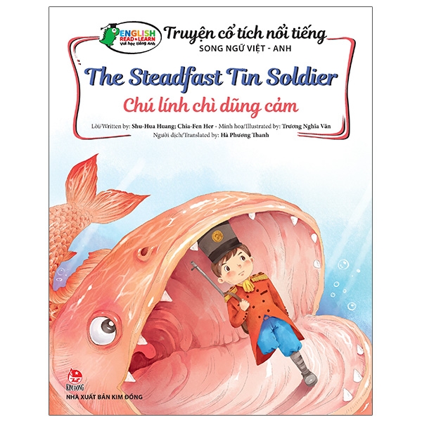 Fahasa - truyện cổ tích nổi tiếng song ngữ việt - anh: chú lính chì dũng cảm - the steadfast tin soldier