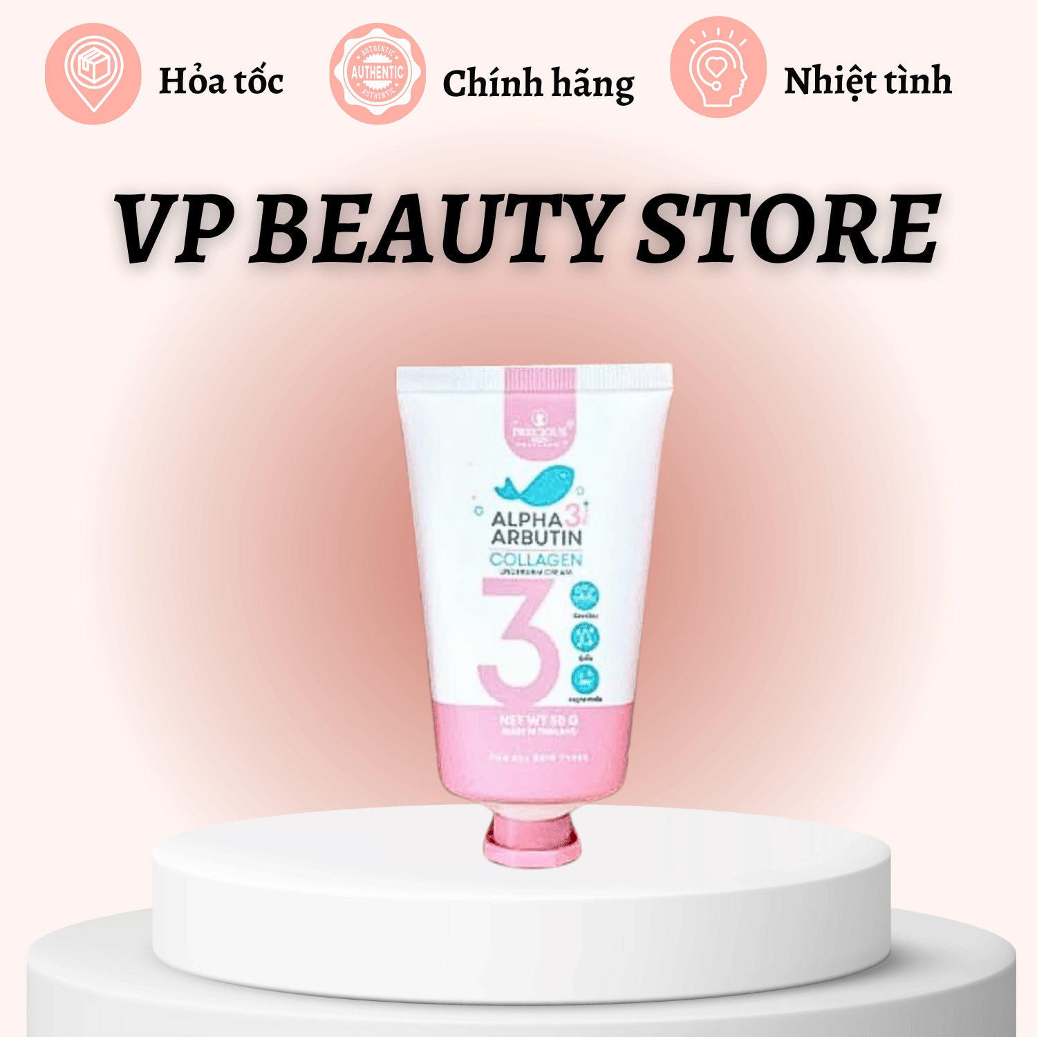 Kem giảm mờ thâm nách Alpha Arbutin 3+ Thái lan