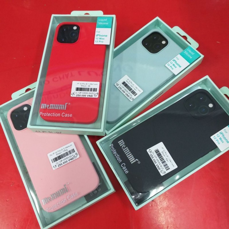 Ốp Lưng iPhone 12 Pro Silicon Hiệu Memumi