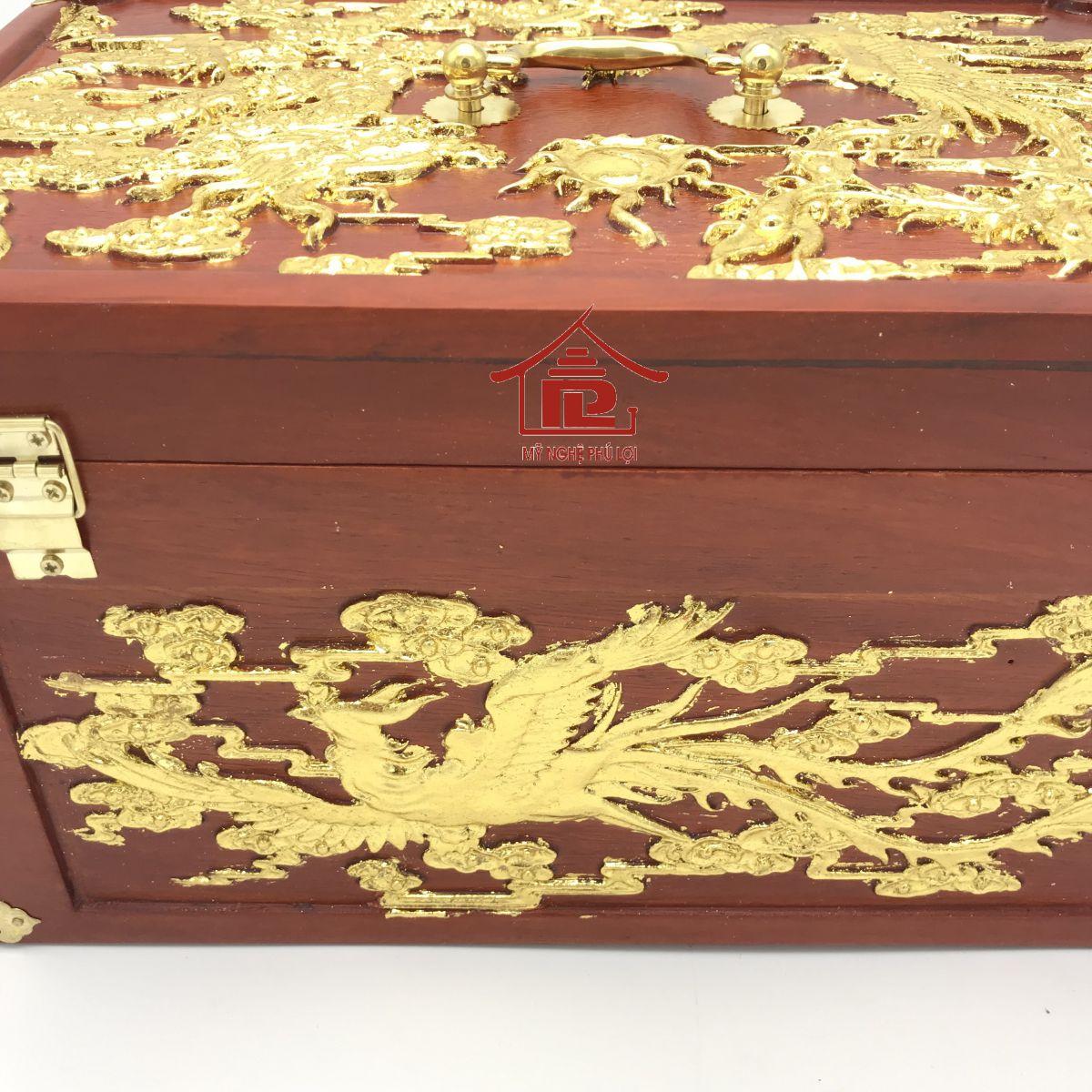 Hộp đựng vật dụng cao cấp (tráp tứ linh)