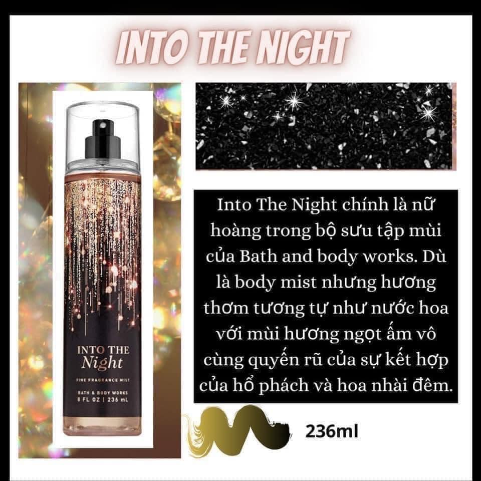 Xịt Thơm Toàn Thân Body Mist Into The Night