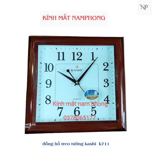 Đồng hồ treo tường Kashi K711 ,k 712