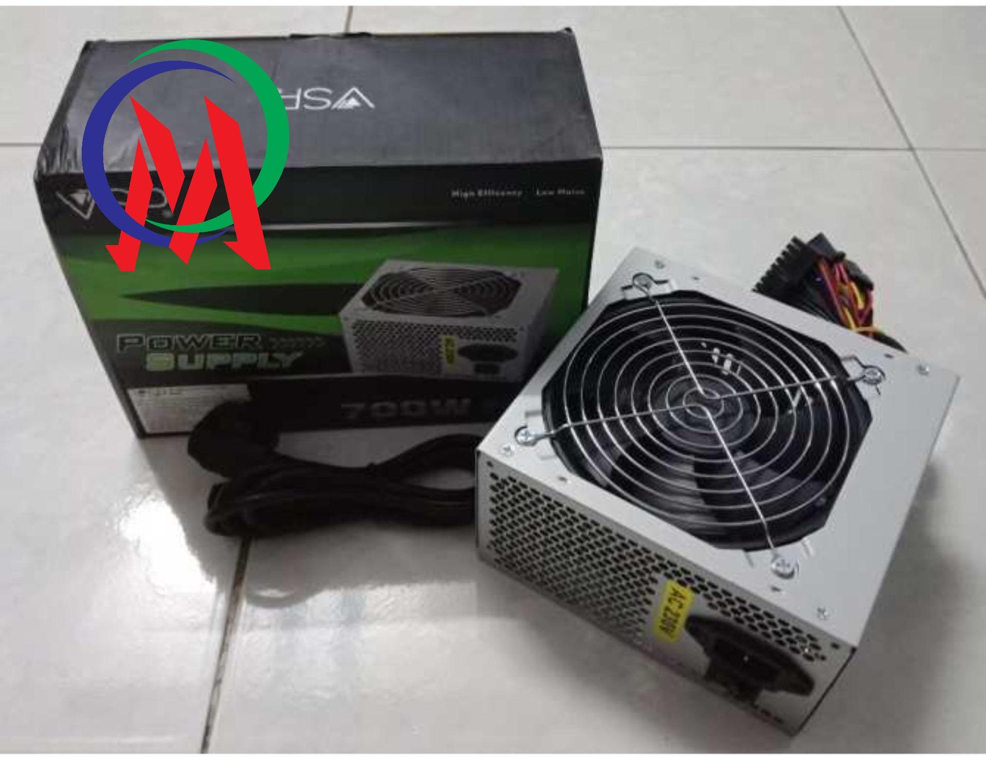 [Tặng kèm dây nguồn + Bh 24 tháng] Nguồn máy tính VSP 700W Full Box
