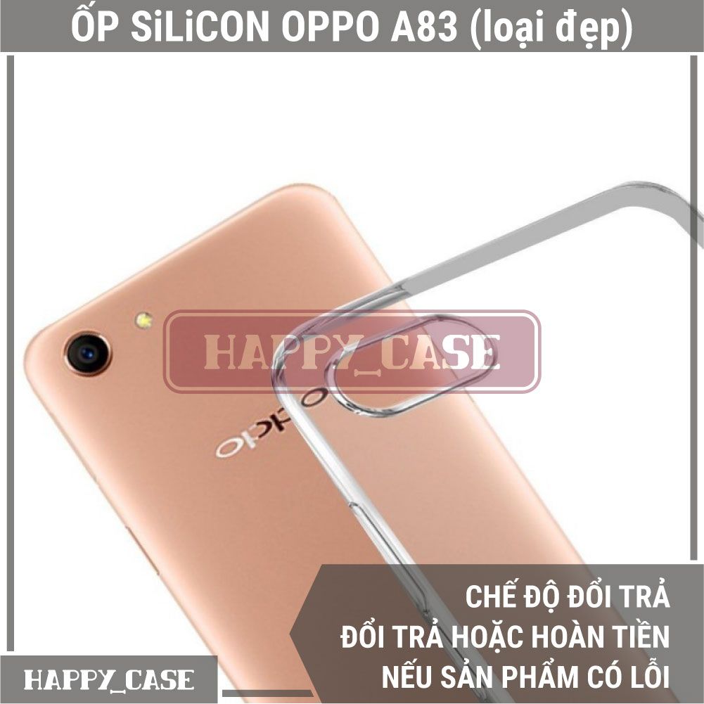 Ốp Lưng Điện Thoại Oppo A83 (Loại Đẹp) Thin Transparent Silicon