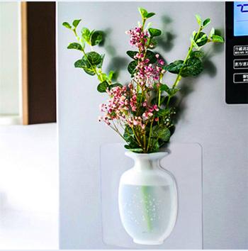 [HCM]Bình hoa dán tường silicon thông minh tiện dụng ( màu ngẫu nhiên )