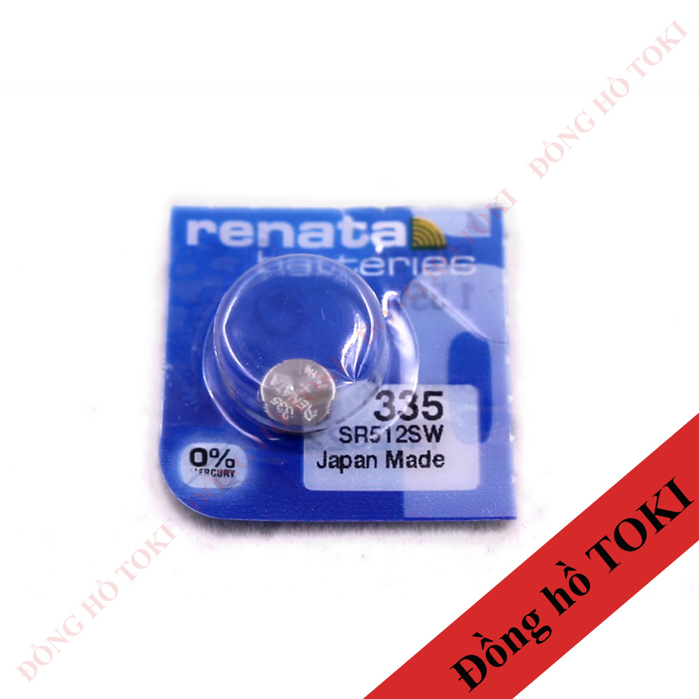 Pin đồng hồ renata thụy sỹ mã 335-sr512sw