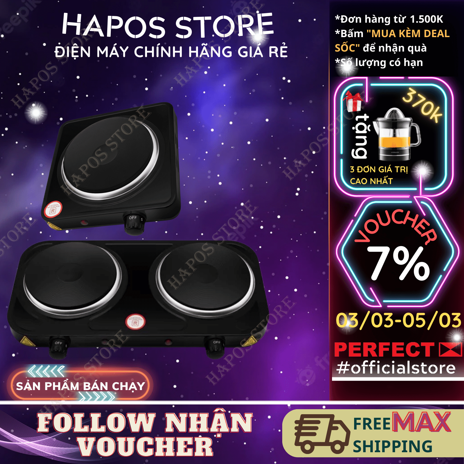 Bếp điện Perfect PF-HP789-1