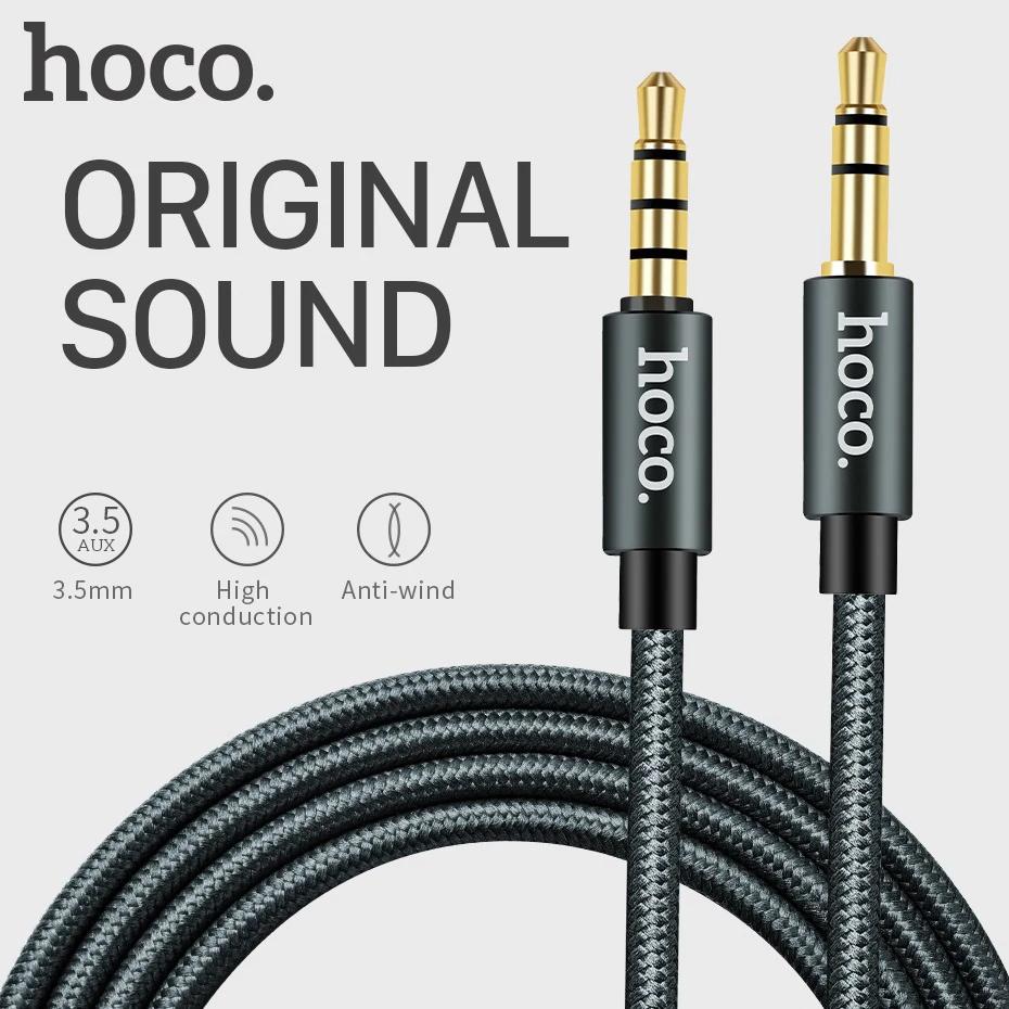Cáp âm thanh jack 3.5mm hoco upa03 aux dài 1m
