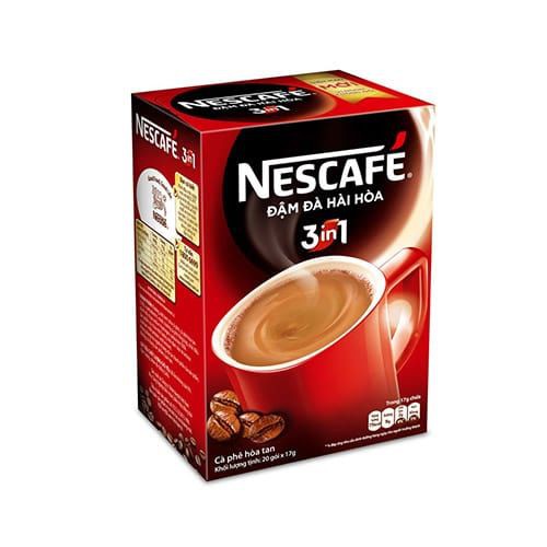 Hộp Cà Phê Nescafe 3in1 hộp (20 gói x 17g)
