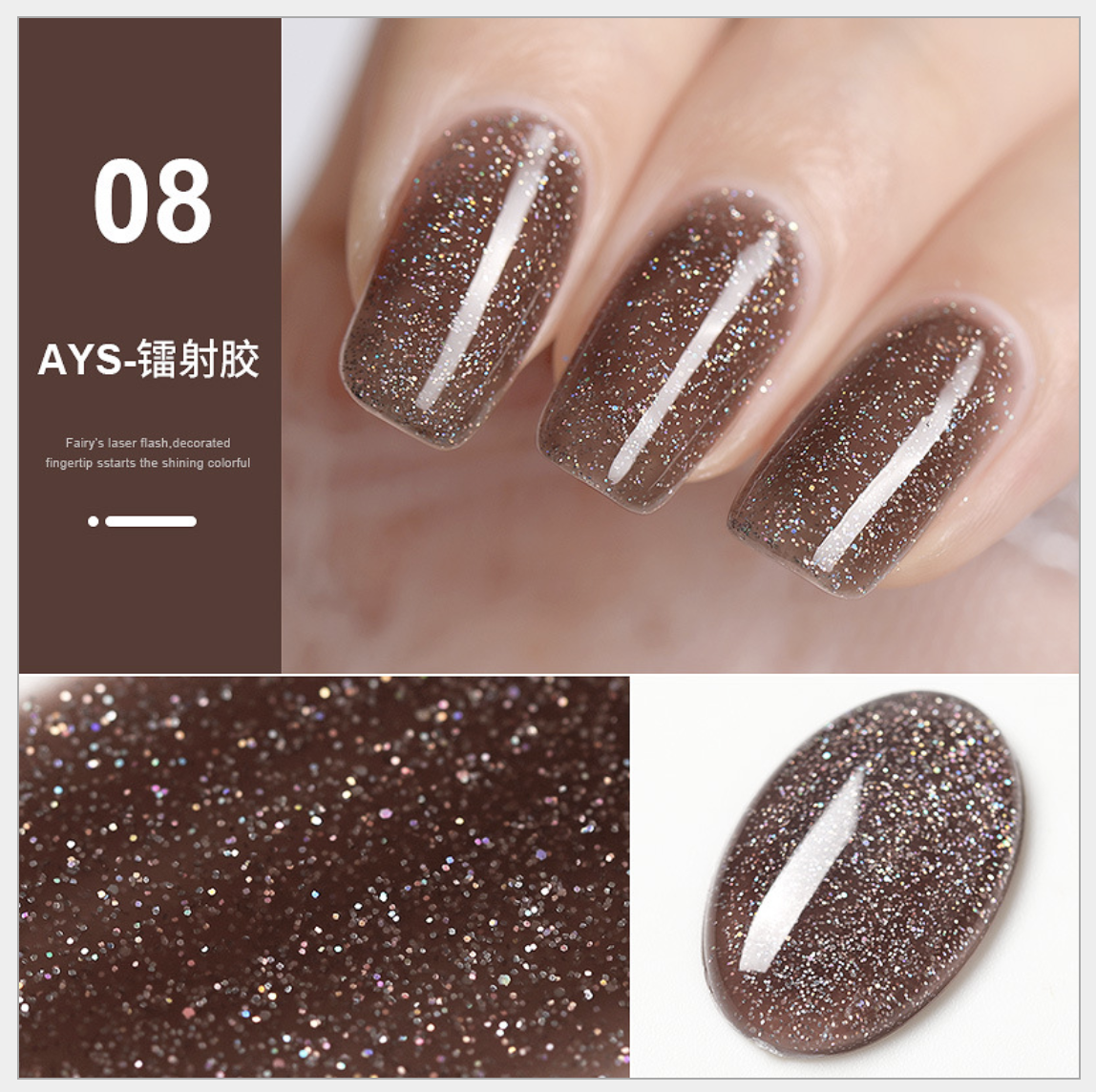 Sơn Gel Giả Bột AS Mã AYS 15ml