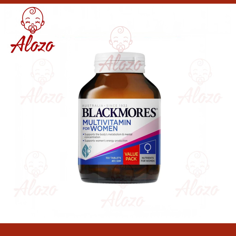 Vitamin tổng hợp cho nữ Blackmores Womens Vitality Multi của Úc, 50 viên nhập khẩu