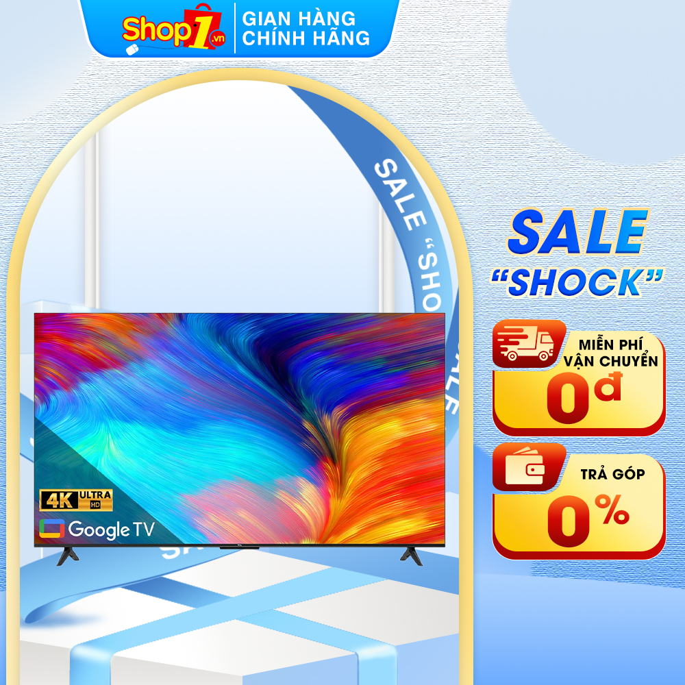 Google Tivi TCL LED 4K 43 inch 43P638