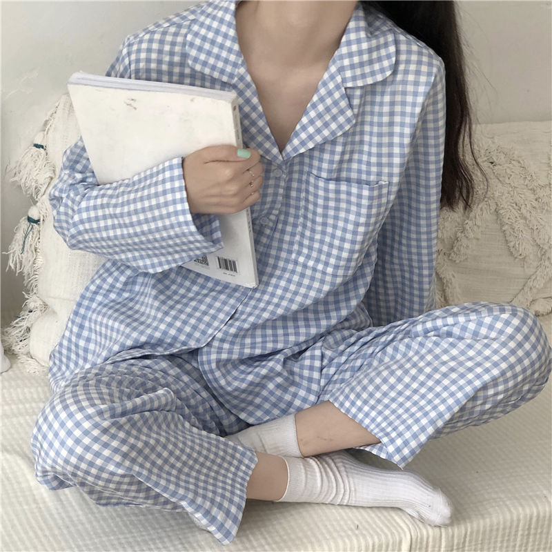 Bộ ngủ dài tay kẻ sọc