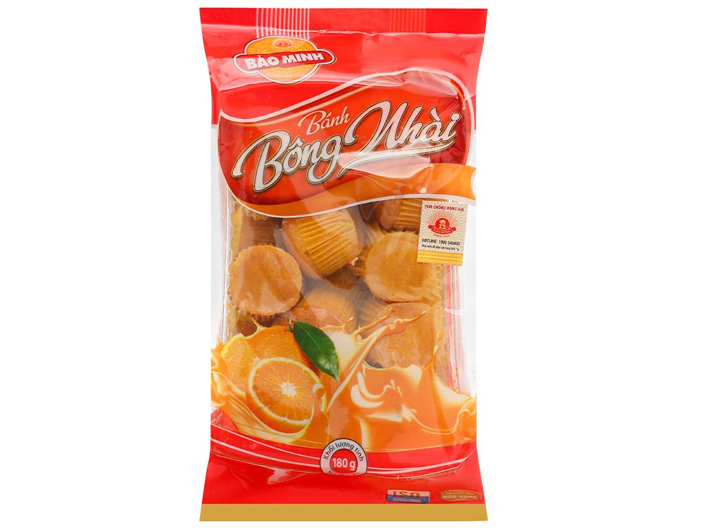 Bánh bông nhài vị cam 180g