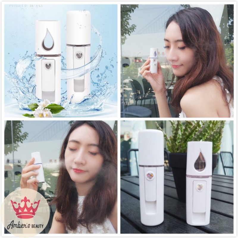 Bảng giá Máy Phun Sương Mini Cầm Tay Tạo Độ Ẩm Làm Mát Cấp Ẩm Cho Da Siêu Tiện Lợi