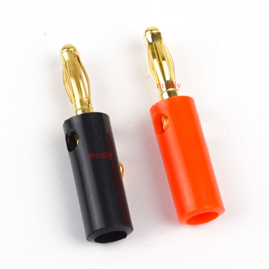 Jack Bắp Chuối 4mm Mạ Đồng Đực - Cái