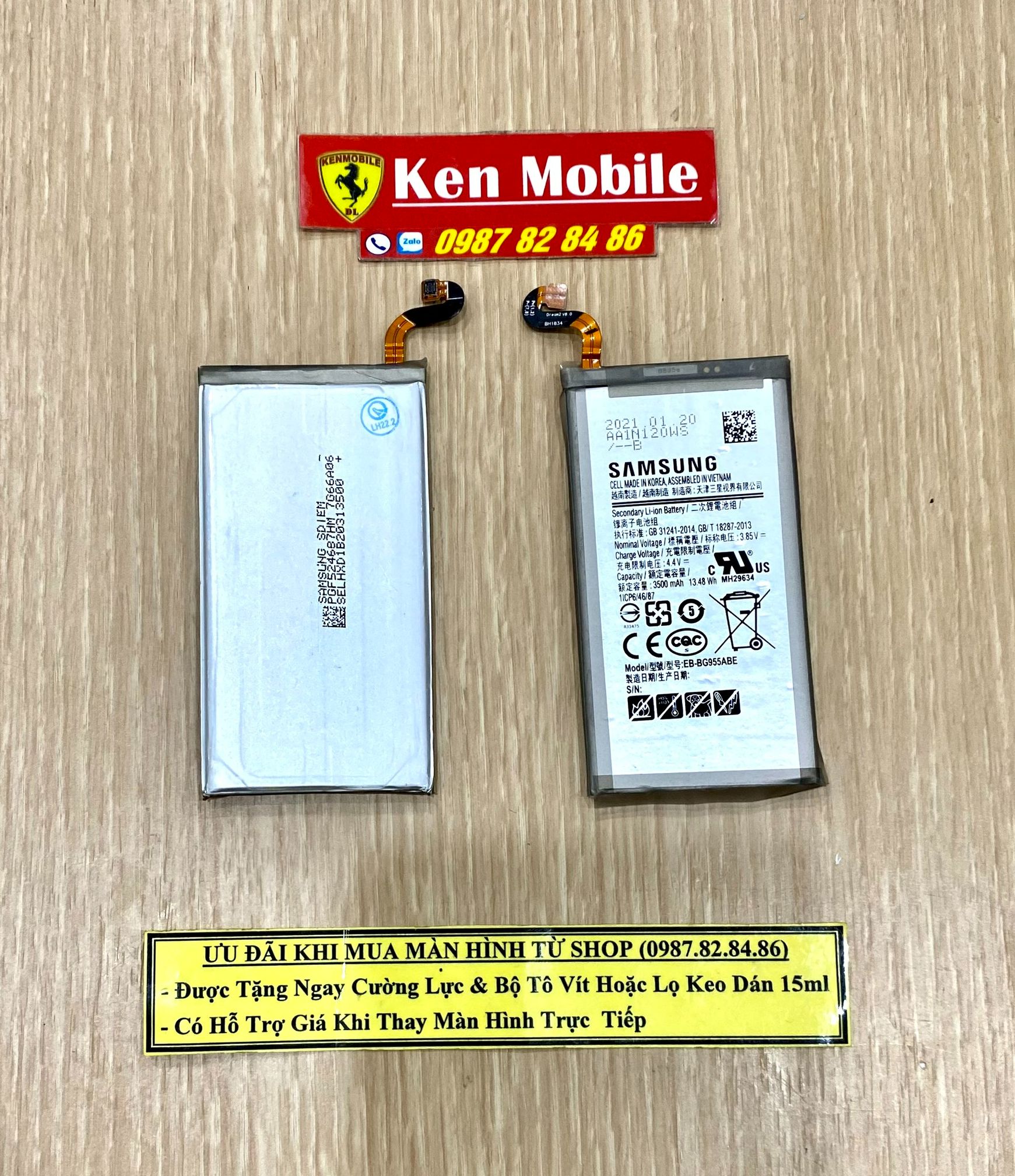 Pin zin samsung galaxy s8 plus / s8p / sm- g955